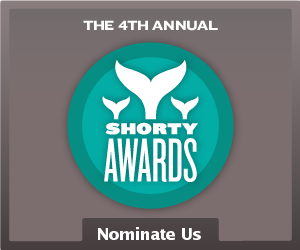 Nominate Jonathan Joly for a social media award in the Shorty Awards!